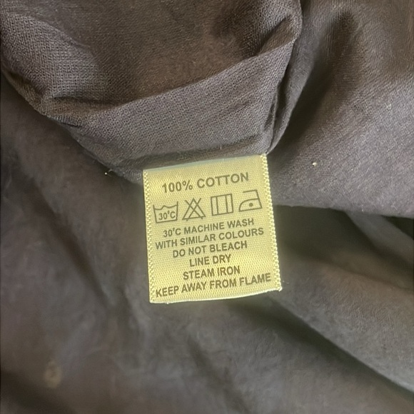 NWT Vintage Adini Lined Skirt Cotton Anquilla Print India Size XS NWT - Picture 6 of 6